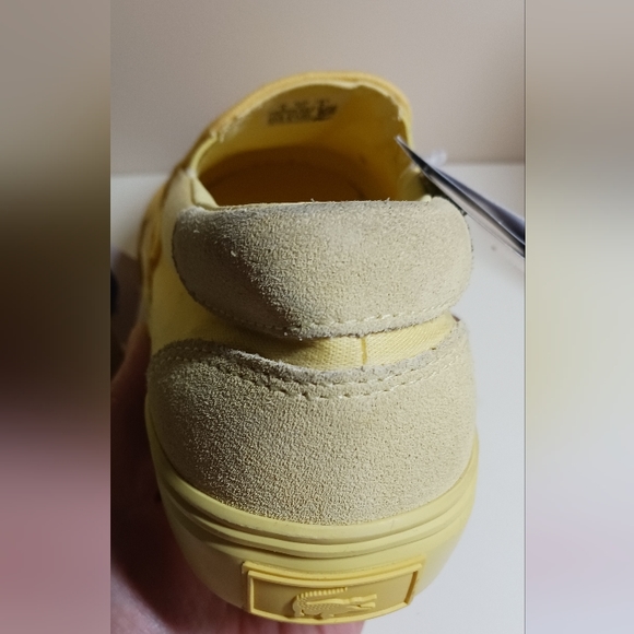 LACOSTE Women's Jump Serve Canvas Tonal Slip on, size 6 US, 37 EUR - Picture 7 of 8